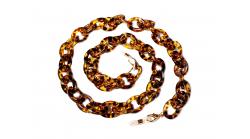GLASS ACCESSORIES - CHAIN LARGE RING