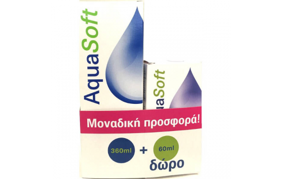 AMVIS AQUASOFT 360ML & EXTRA BOTTLE 60ML