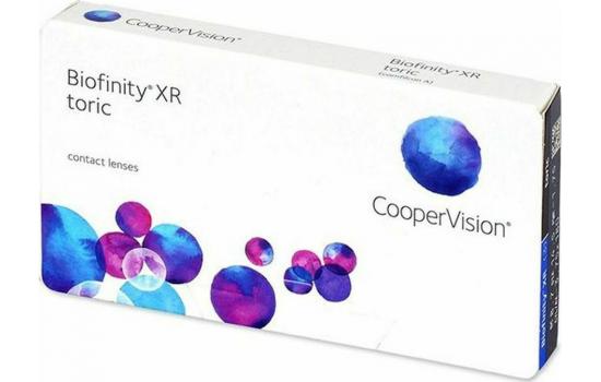 CONTACT LENSES BIOFINITY TORIC XR ASTIGMATIC MONTHLY 3PACK