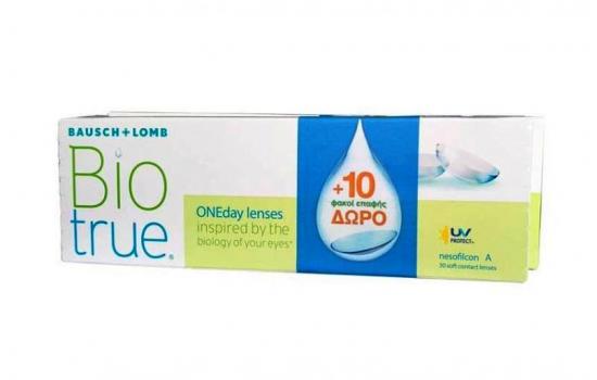 CONTACT LENSES BIOTRUE ONEDAY DAILY 30+10 ΔΩΡΟ