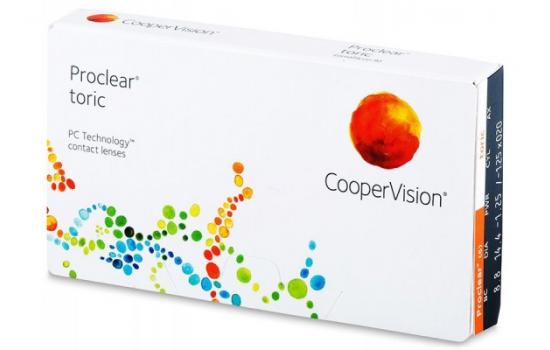 CONTACT LENSES COOPER VISION PROCLEAR TORIC ASTIGMATIC MONTHLY 3 PACK