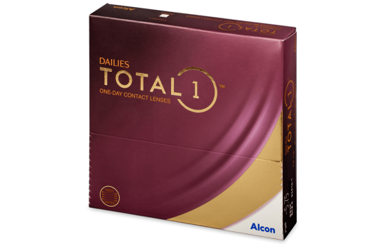 CONTACT LENSES DAILIES TOTAL ONE (90 LENSES)
