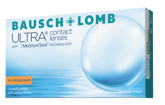 CONTACT LENSES ULTRA FOR ASTIGMATISM 3 PACK