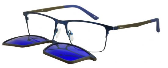 Eyeglasses Eyecroxx 536MD Clip On