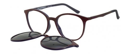 Eyeglasses Eyecroxx 538 & Clip On