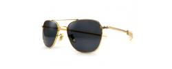 SUNGLASSES AMERICAN OPTICAL PILOT GOLD FIELD