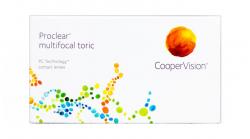 CONTACT LENSES COOPER VISION PROCLEAR MULTIFOCAL TORIC ASTIGMATIC MONTHLY 3PACK