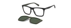 Eyeglasses Polaroid D591/C + Clip On