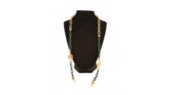 GLASS ACCESSORIES - CHAIN DOUBLECOLOURED WITH DECOR